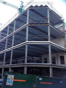 Metfloor steel decking installation